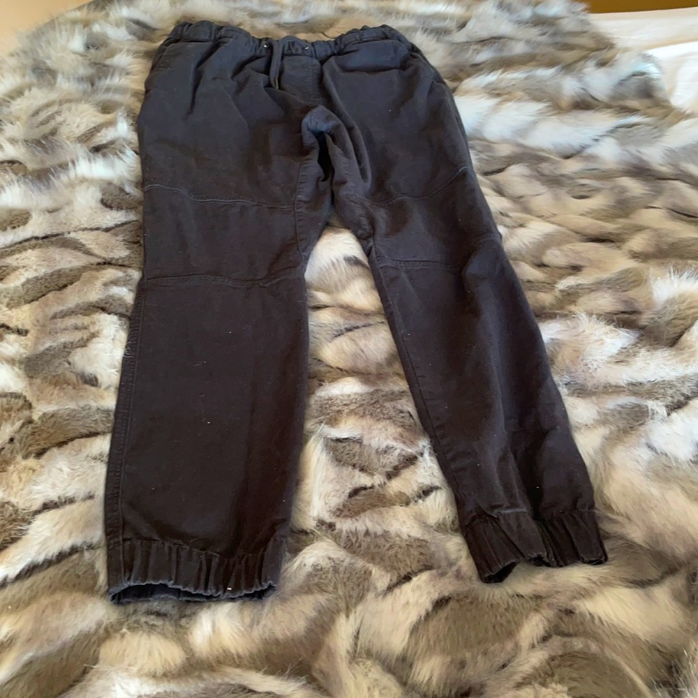 Black joggers